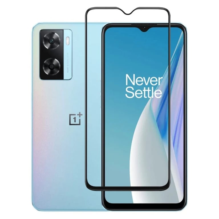 (Pack of 3) OnePlus Nord N20 SE Full Tempered Glass Screen Protector – Military-Grade Durability, High-Density Glass, 9H Hardness, Anti-Scratch, Sensitive Touch, Edge-to-Edge, Full Glue Coverage, Bubble-Free