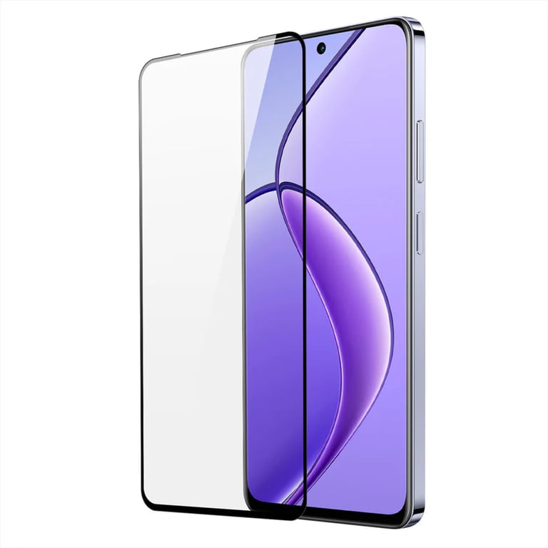 (Pack of 3) Oppo A3 Pro 5G Full Tempered Glass Screen Protector – Military-Grade Durability, High-Density Glass, 9H Hardness, Anti-Scratch, Sensitive Touch, Edge-to-Edge, Full Glue Coverage, Bubble-Free