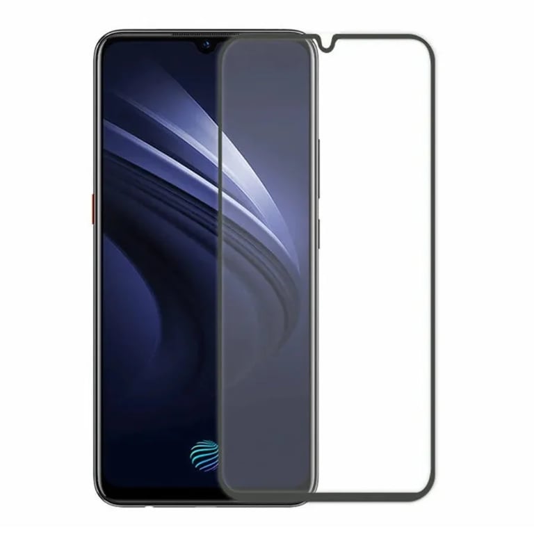 (Pack of 3) Vivo T2 5G Full Tempered Glass Screen Protector – Military-Grade Durability, High-Density Glass, 9H Hardness, Anti-Scratch, Sensitive Touch, Edge-to-Edge, Full Glue Coverage, Bubble-Free