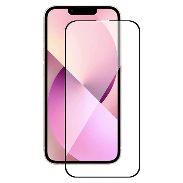 Iphone 13 Mini Full Tempered Glass, Sensitive touch, 9H Hardness, Anti-Scratch Edge to Edge Full Glue Tempered Mobile Screen protector