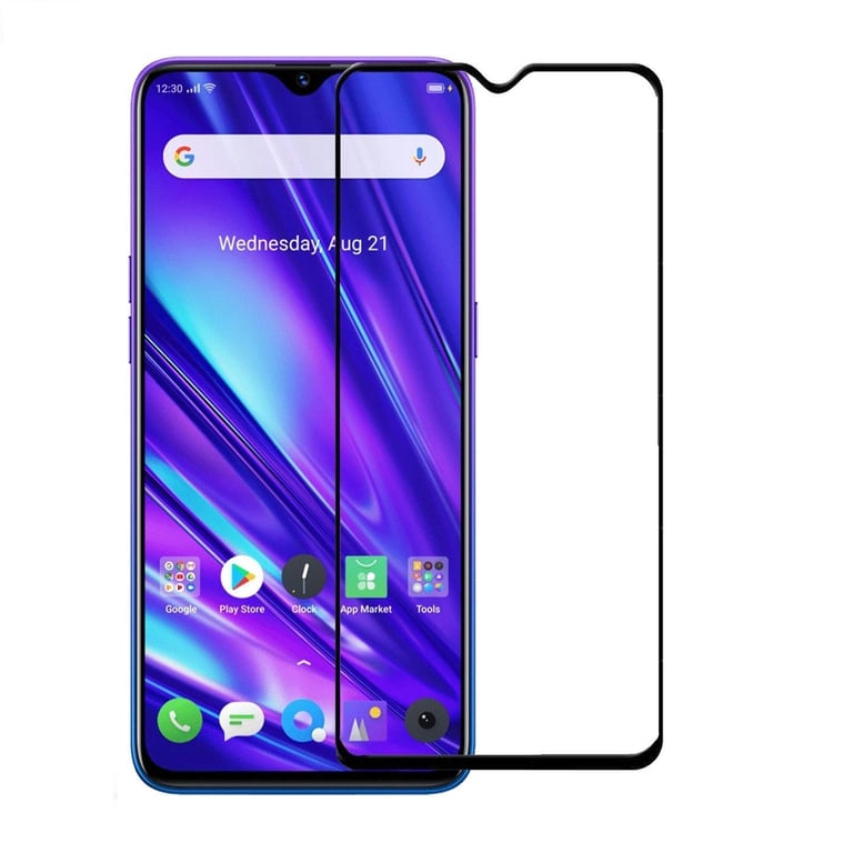 (Pack of 3) Redmi 5i Full Tempered Glass Screen Protector – Military-Grade Durability, High-Density Glass, 9H Hardness, Anti-Scratch, Sensitive Touch, Edge-to-Edge, Full Glue Coverage, Bubble-Free