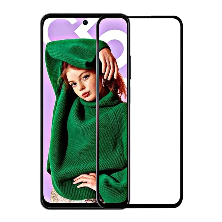 Realme C55 Full Tempered Glass, Sensitive touch, 9H Hardness, Anti-Scratch Edge to Edge Full Glue Tempered Mobile Screen protector