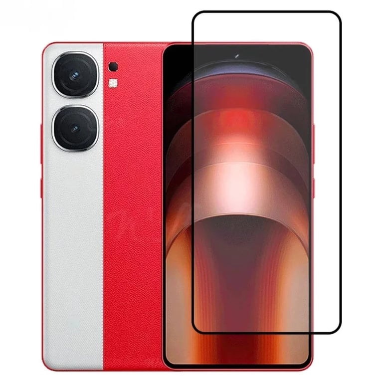 (Pack of 3) IQOO Neo9 Pro 5G Full Tempered Glass Screen Protector – Military-Grade Durability, High-Density Glass, 9H Hardness, Anti-Scratch, Sensitive Touch, Edge-to-Edge, Full Glue Coverage, Bubble-Free