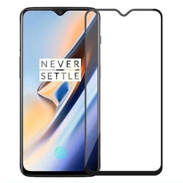 (Pack of 3) OnePlus 7 Full Tempered Glass Screen Protector – Military-Grade Durability, High-Density Glass, 9H Hardness, Anti-Scratch, Sensitive Touch, Edge-to-Edge, Full Glue Coverage, Bubble-Free