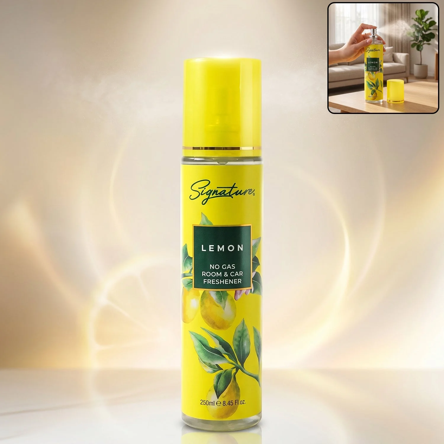 Signature Lemon Room & Car Freshener Spray 250 ML