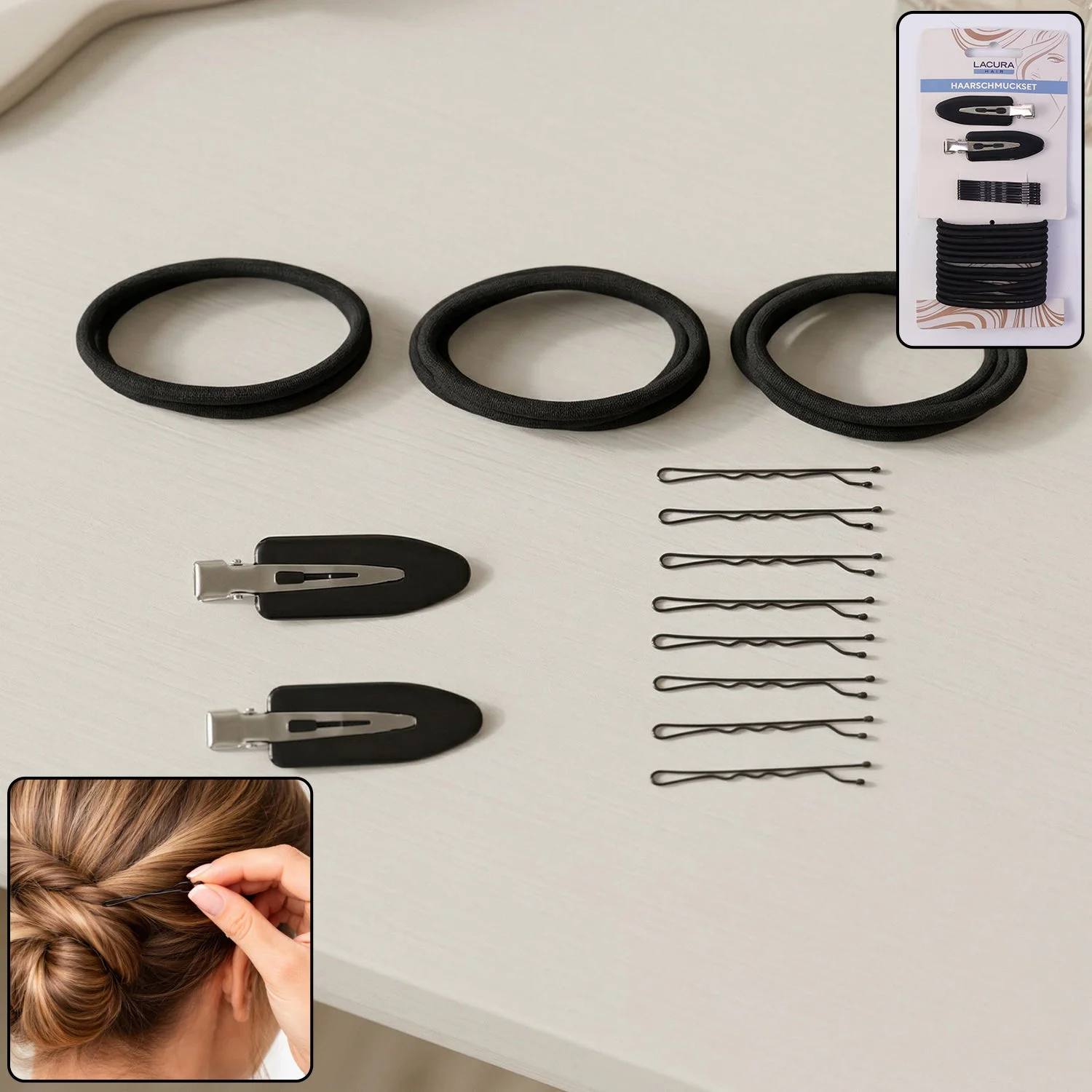 Multipurpose Hair Accessories Combo Set (1 Set)