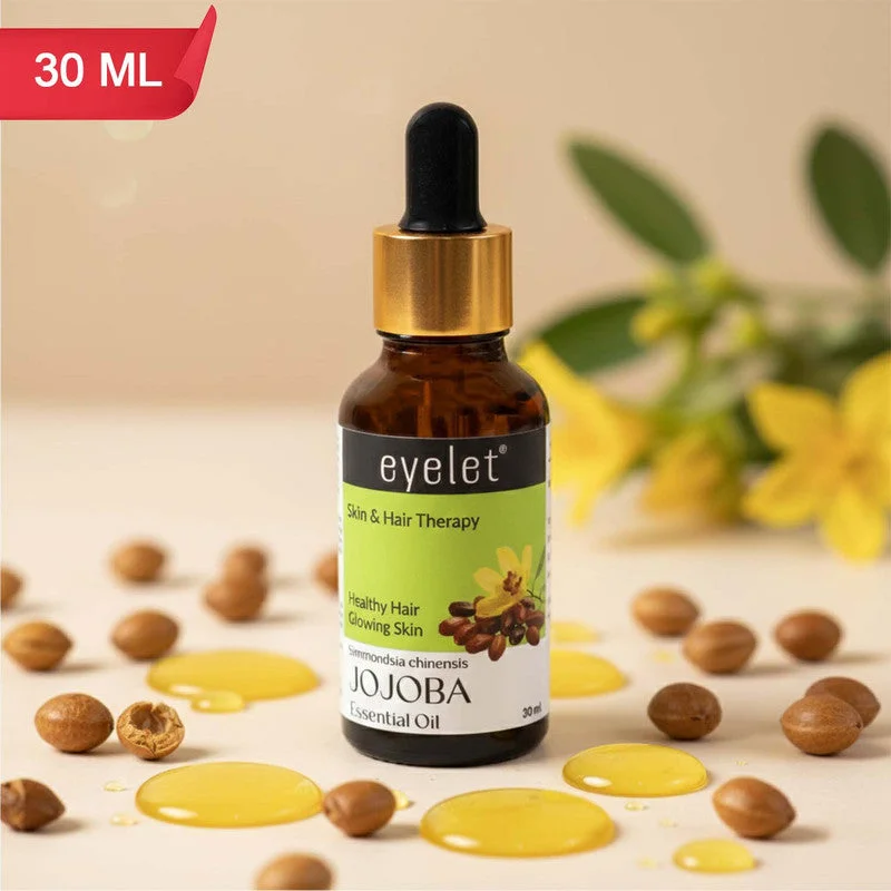 Eyelet Jojoba Essential Oil Natural Skin & Hair Therapy Oil 30Ml