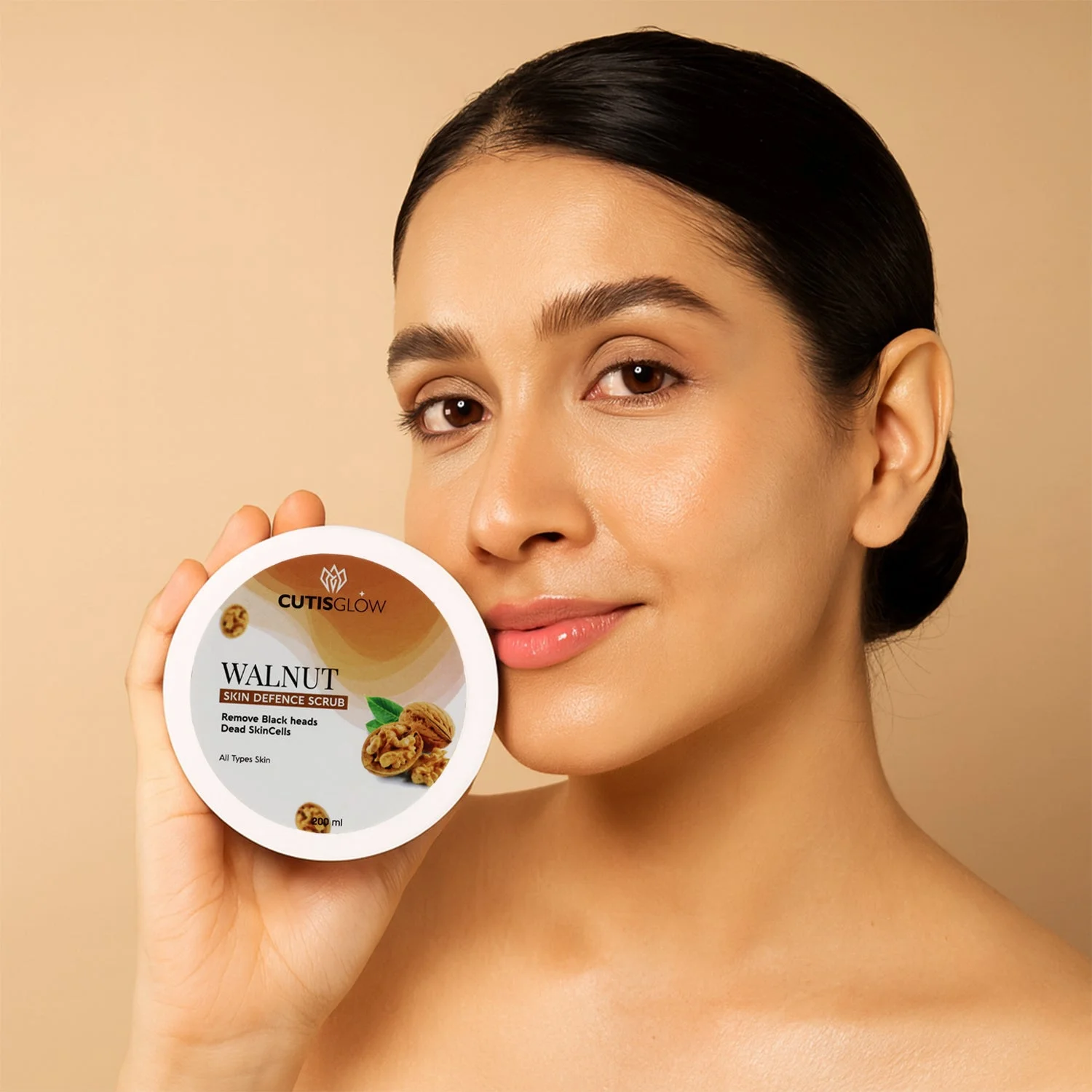 Eyelet Walnut Skin Defence Scrub  Dead Skin Cell Cleansing  (200ml)