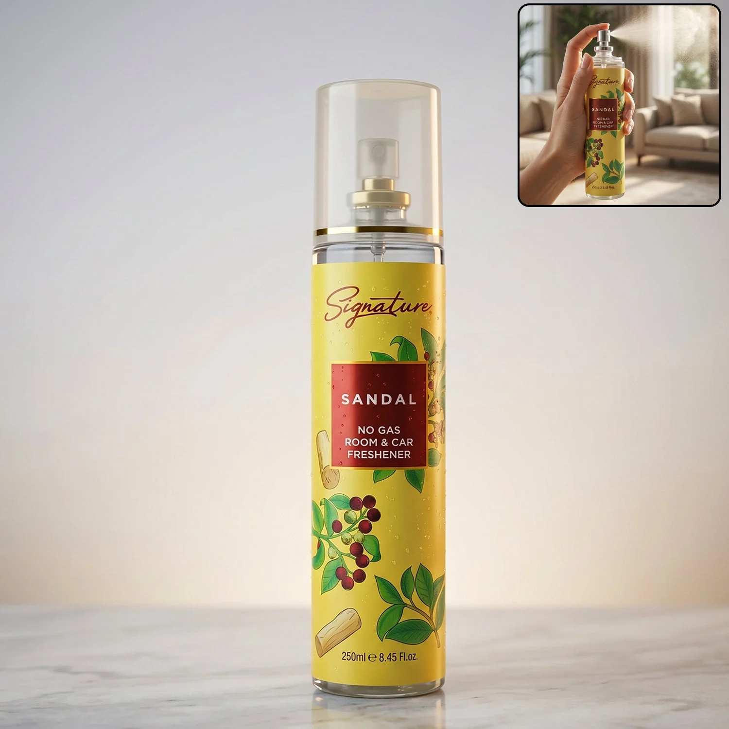 Signature Sandal Room & Car Freshener Spray 250 ML