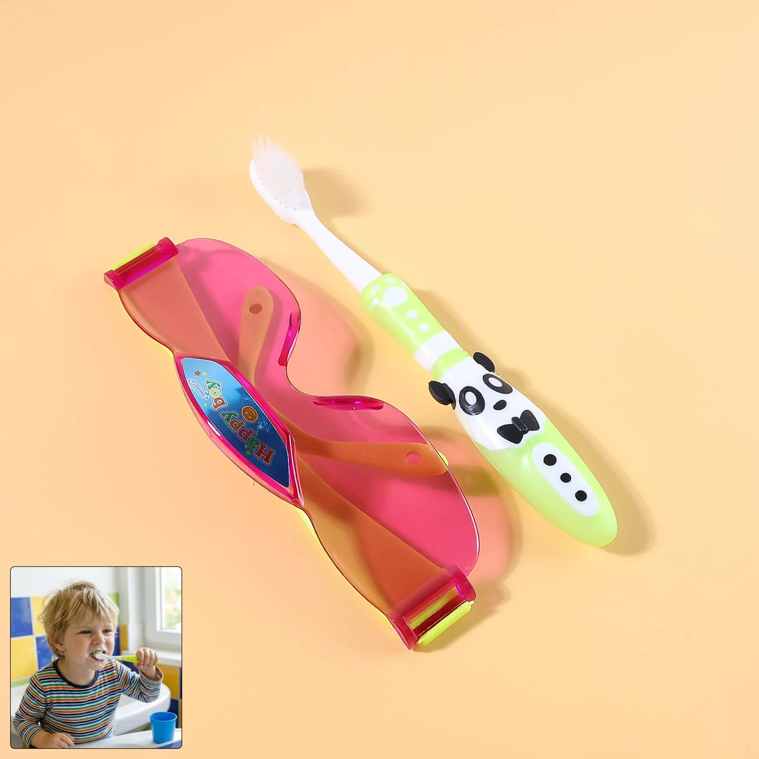 Kids Toothbrush and Sunglasses Toy Set