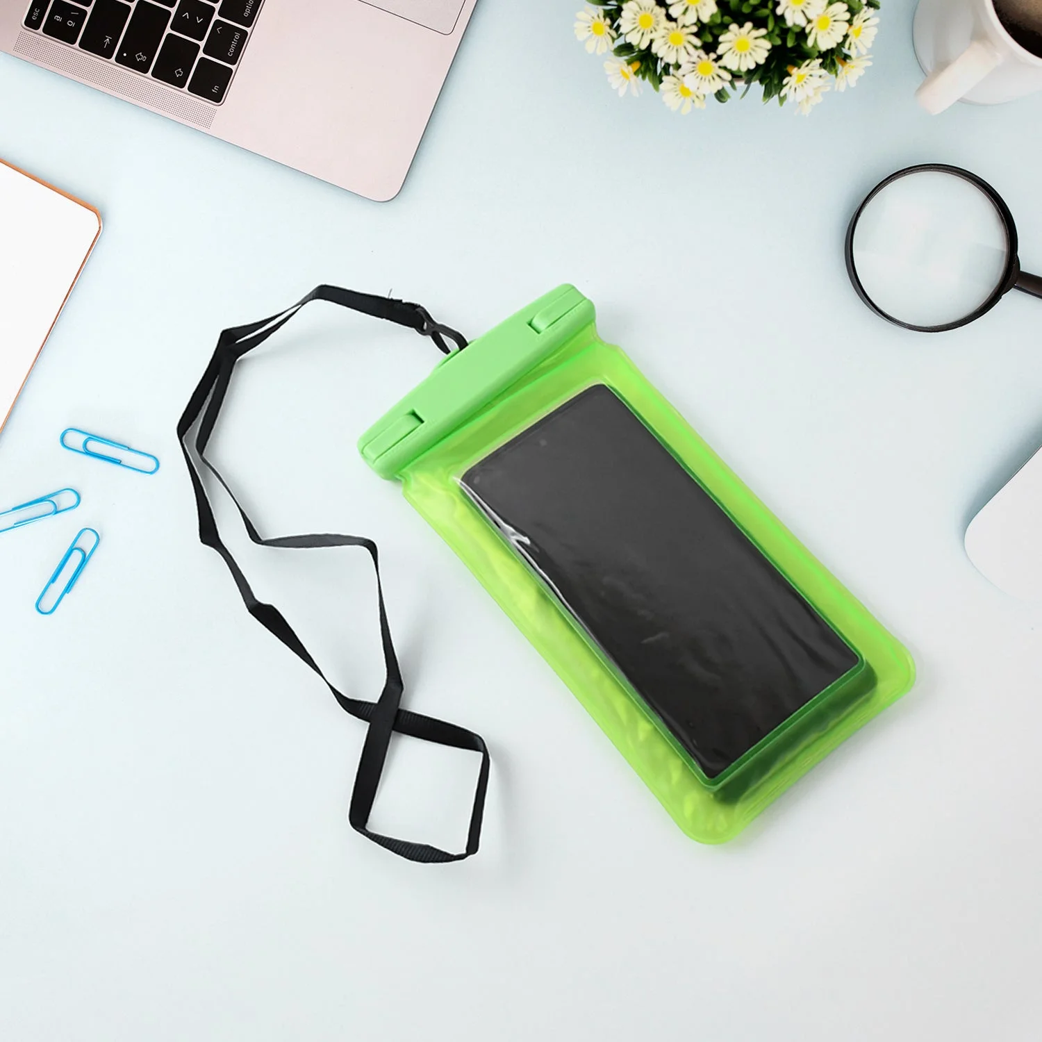 Waterproof Phone Pouch Bag,  for Beach Swimming Pool & Camping For all Mobile