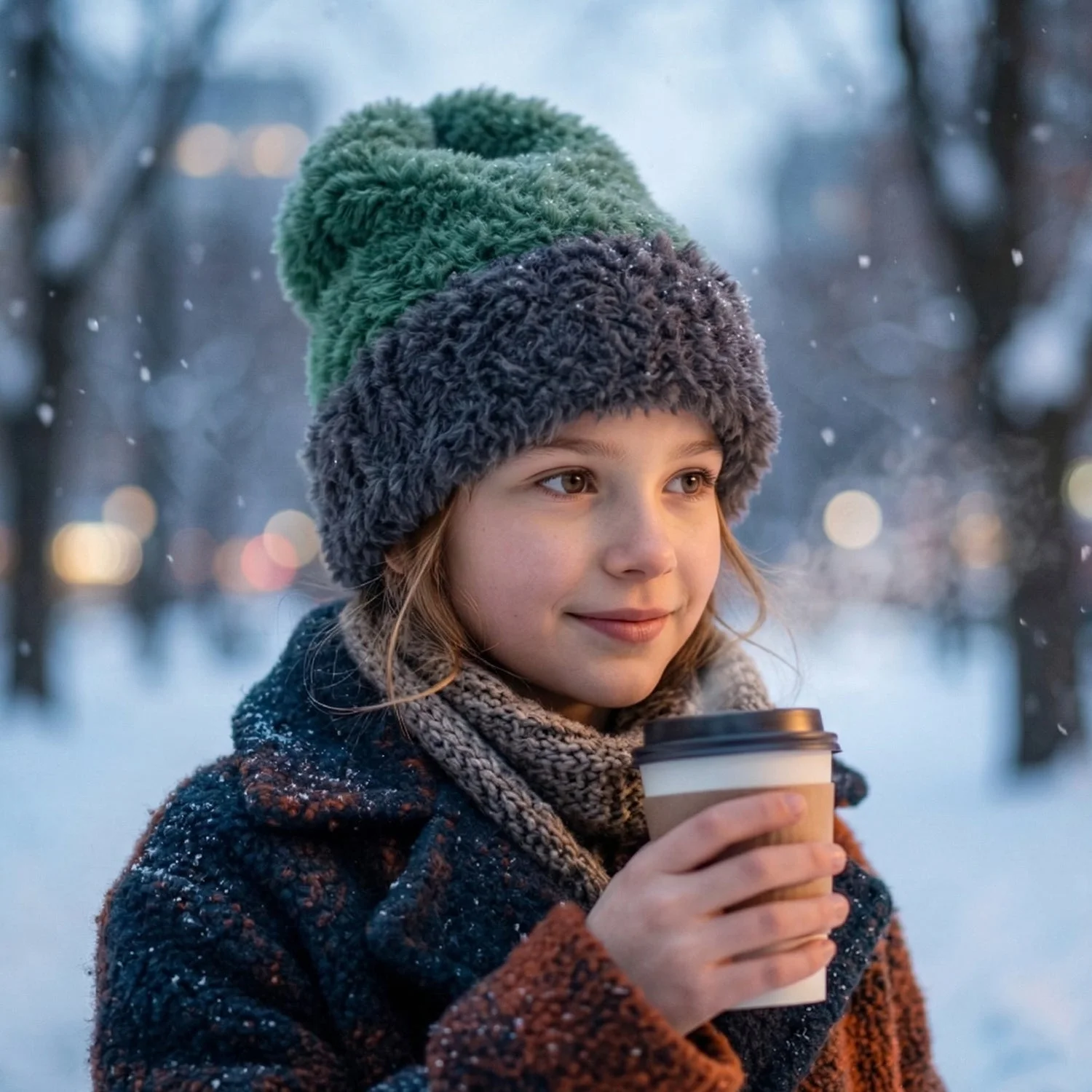 Winter Warm Woolen Beanie Cap for Men & Women (1 Pc, Mix Desin)