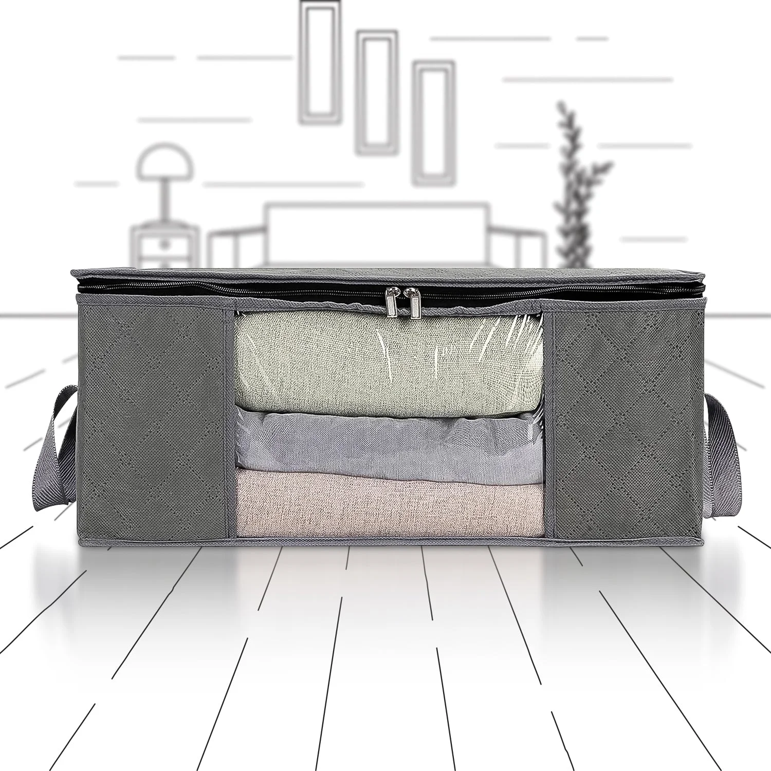 Foldable Storage Organizer Bag (1 Pc)
