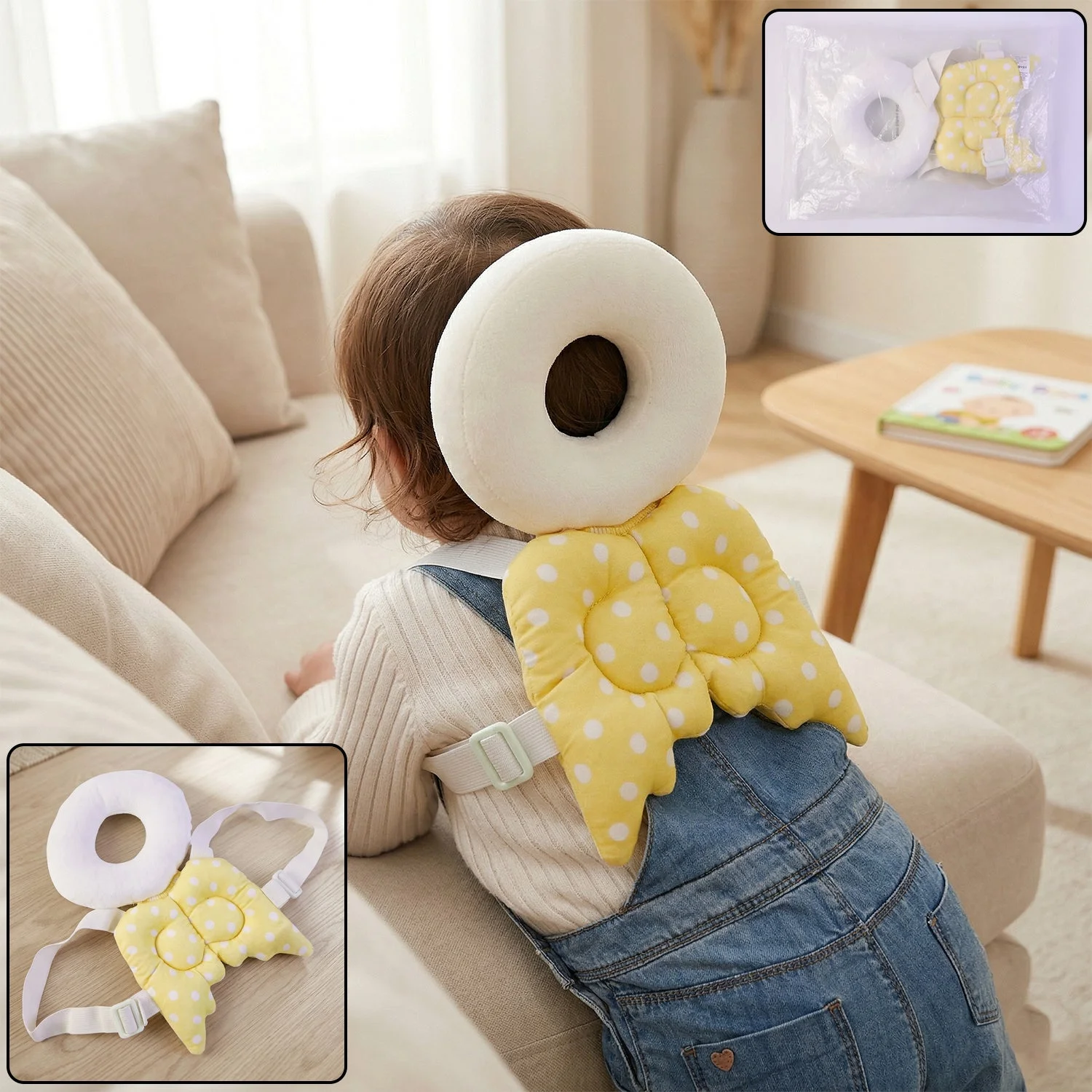 Small Baby Head Protector Safety Cushion (1 Pc)