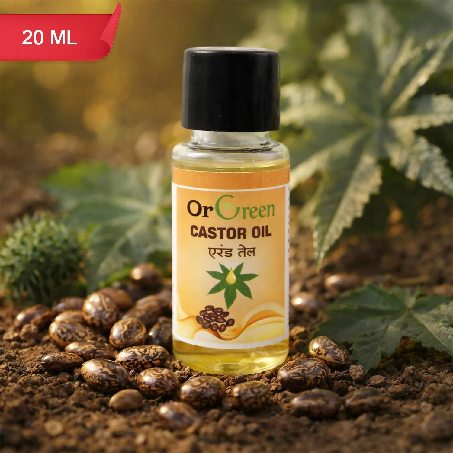 OrGreen Castor Oil for Hair & Skin Care – Natural Multipurpose Oil