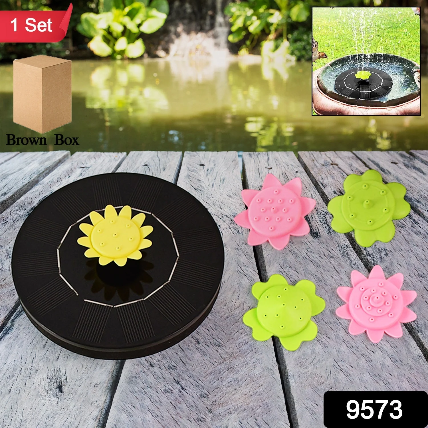 Solar Water Fountain Pump (1 Set)