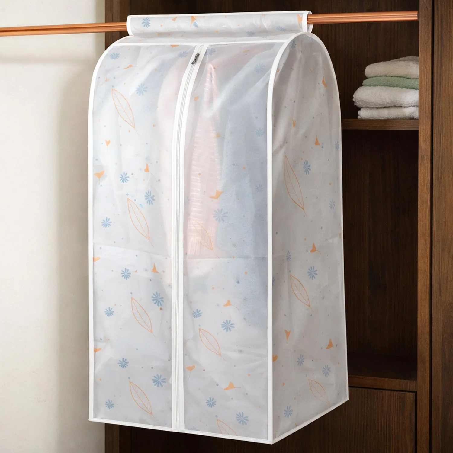 Premium Hanging Clothes Storage Cover Bag (1 Pc, 120 Cm)