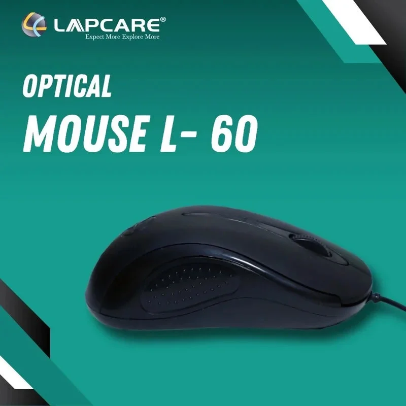 L60 WIRED MOUSE LAPCARE (6 Months Brand Warranty)