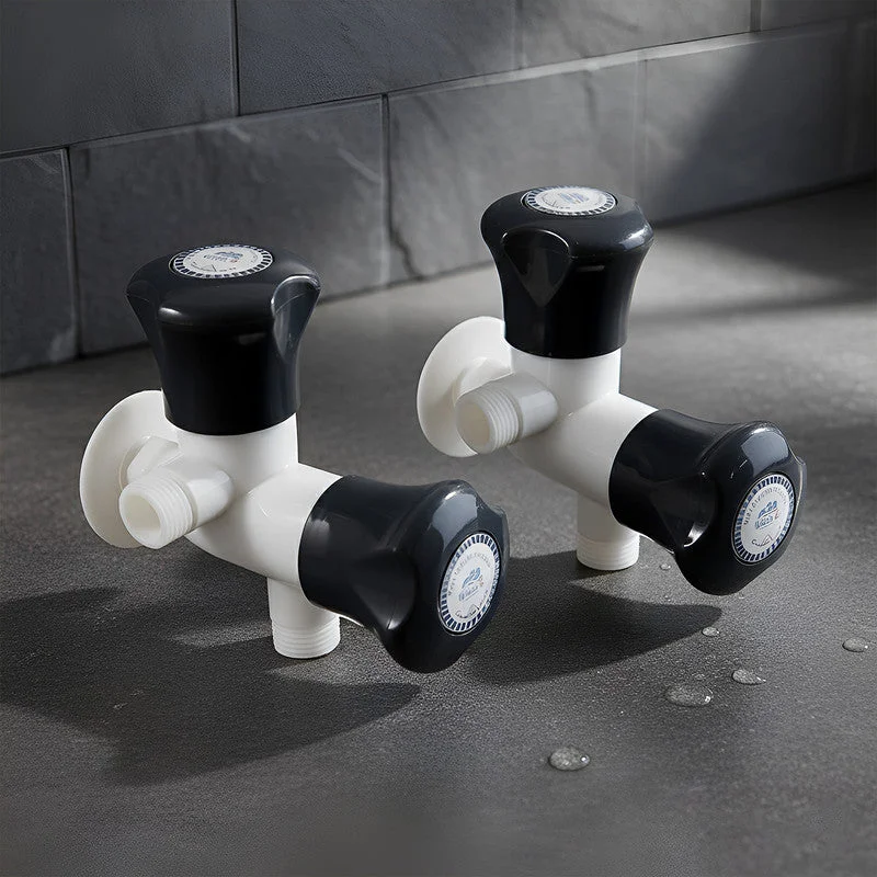 Premium Two-Way Angle Cock Set for Water Control 2Pc